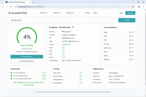 Kết quả thẩm định độ tin cậy của IP Proxy tại VietVPS giúp bảo vệ tài khoản an toàn