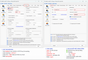 Hướng dẫn cấu hình Bitvise SSH Client để tạo đường hầm Proxy SOCKS5 bảo mật