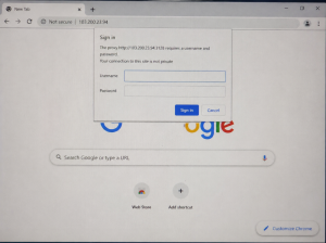 ách sửa lỗi bắt nhập tài khoản mật khẩu Proxy liên tục trên Chrome để nuôi acc ổn định
