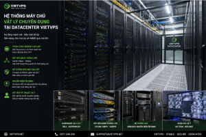 Hạ tầng máy chủ vật lý chuyên dụng phục vụ các dự án MMO quy mô lớn