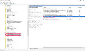 Giao diện Local Group Policy Editor chọn Disabled tại chính sách Turn Off UDP On Client